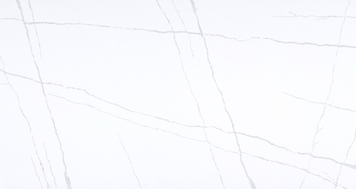 EOS Athena white quartz slab vertical