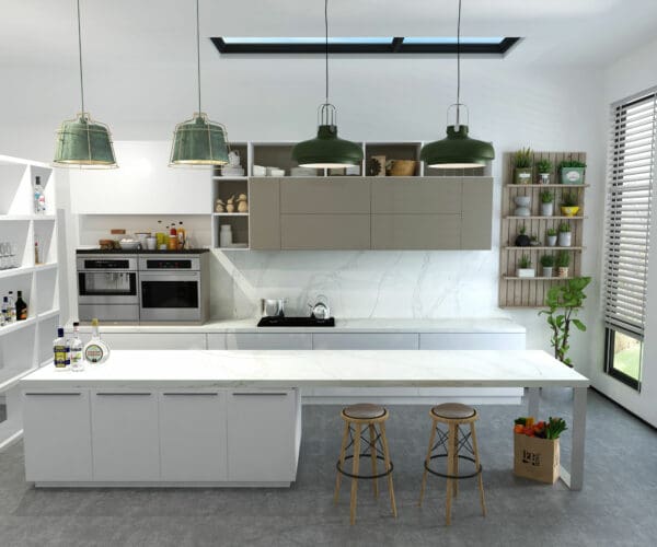 CALACATTA BOTTEGA quartz countertop