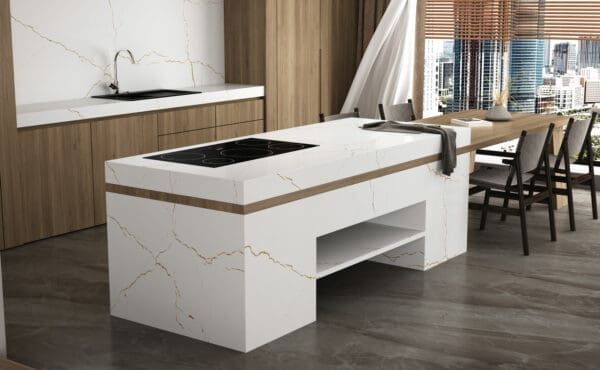 Dijon Gold quartz countertops