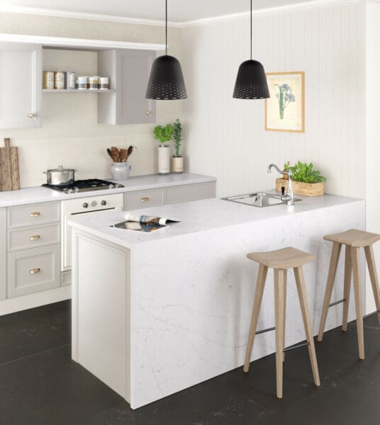 ET Statuario Kitchen