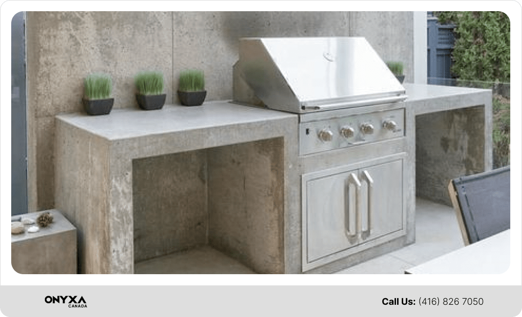 Outdoor Countertop Ideas - Concrete