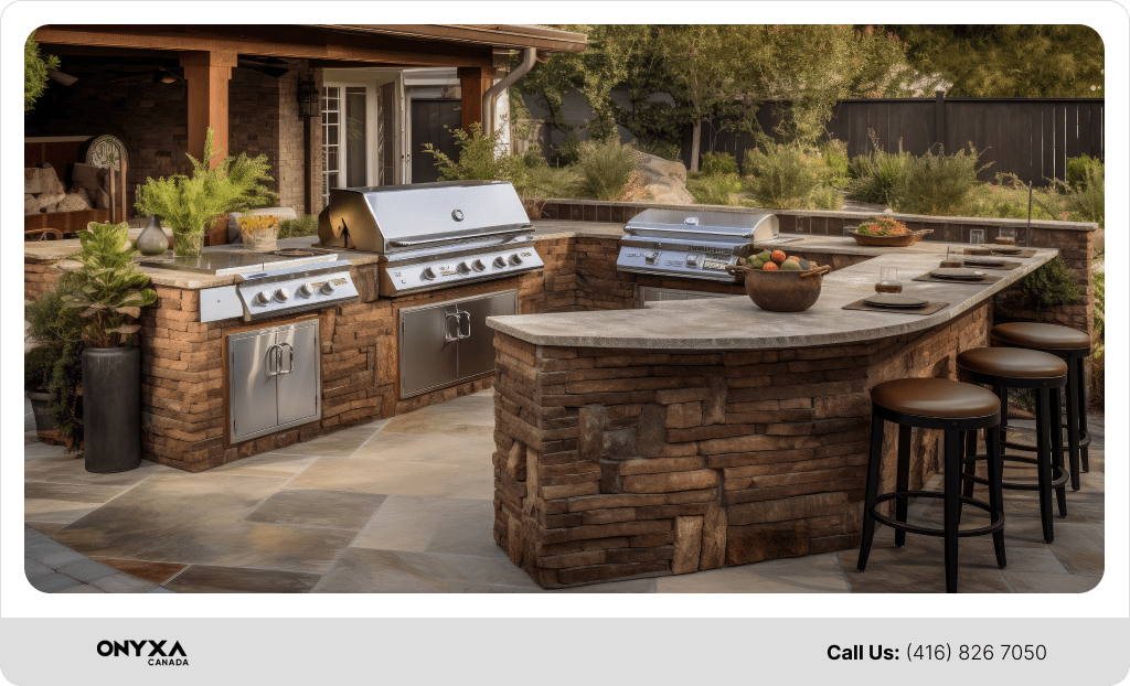 Outdoor Countertop Ideas - Stone