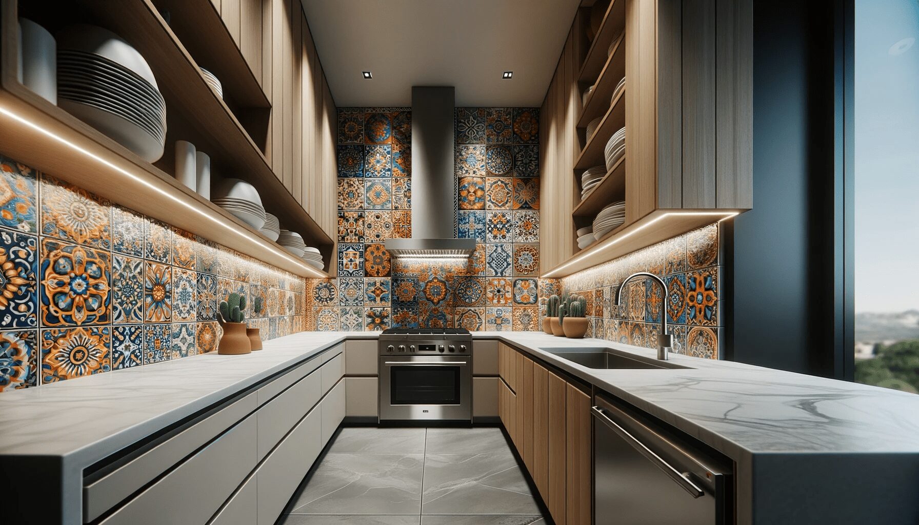 Mexican Backsplash Design