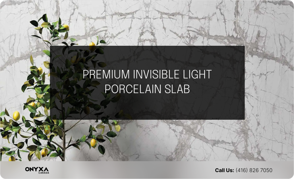 PREMIUM INVISIBLE LIGHT PORCELAIN SLAB